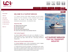 Tablet Screenshot of lctsupport.com